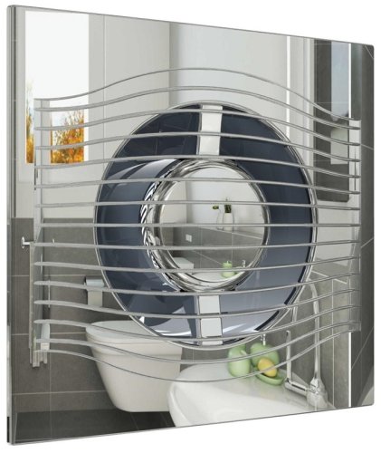 Вентилятор декоративный осевой DiCiTi Slim 4C D100 обратный клапан хром фото Вентилятор декоративный осевой DiCiTi Slim 4C D100 обратный клапан хром картинка